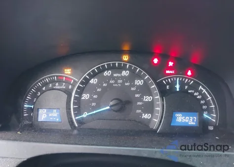 2012 Toyota Camry Le z USA, uszkodzony, nr VIN 4T4BF1FK1CR195904